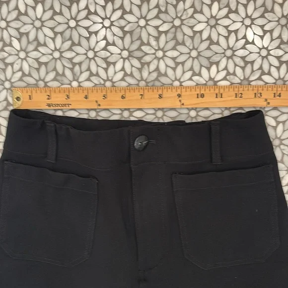 Women's Anthro Maeve Colette Pants in Black, Size 29 - Picture 5 of 6
